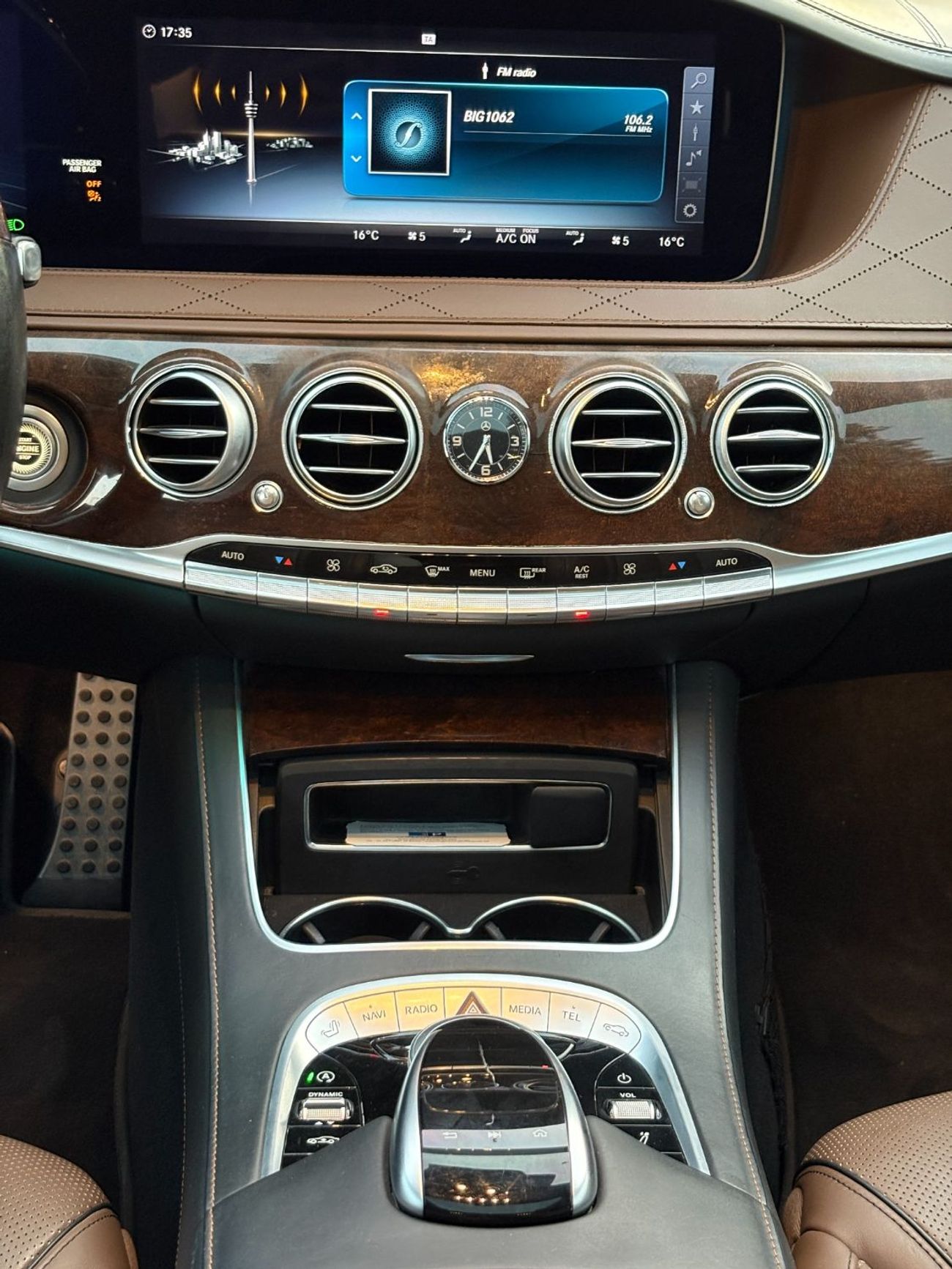 Mercedes-Benz S 560 Std 4.0L (463 HP) 4MATIC V8 BITURBO | 2018 | GCC SPECS | AED 2,220 per month