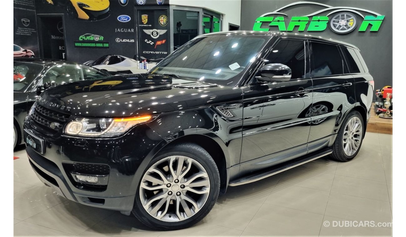 لاند روفر رانج روفر سبورت سوبرتشارج RANGE ROVER SPORT V6 SUPERCHARGED 2014 IN BEAUTIFUL SHAPE WITH ONLY 113K KM FOR 129K AED