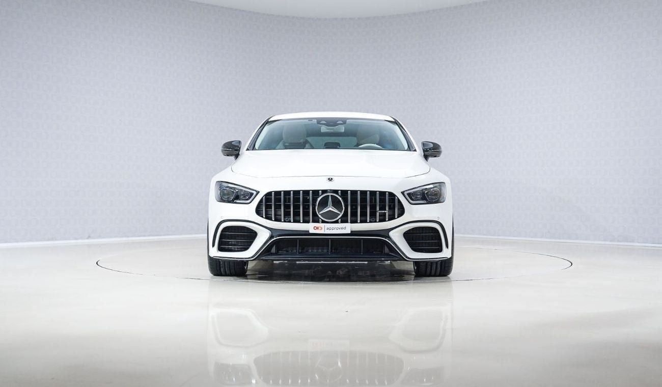 Mercedes-Benz AMG GT 63 | AED 5,852 PM | Up to 3 Years Warranty