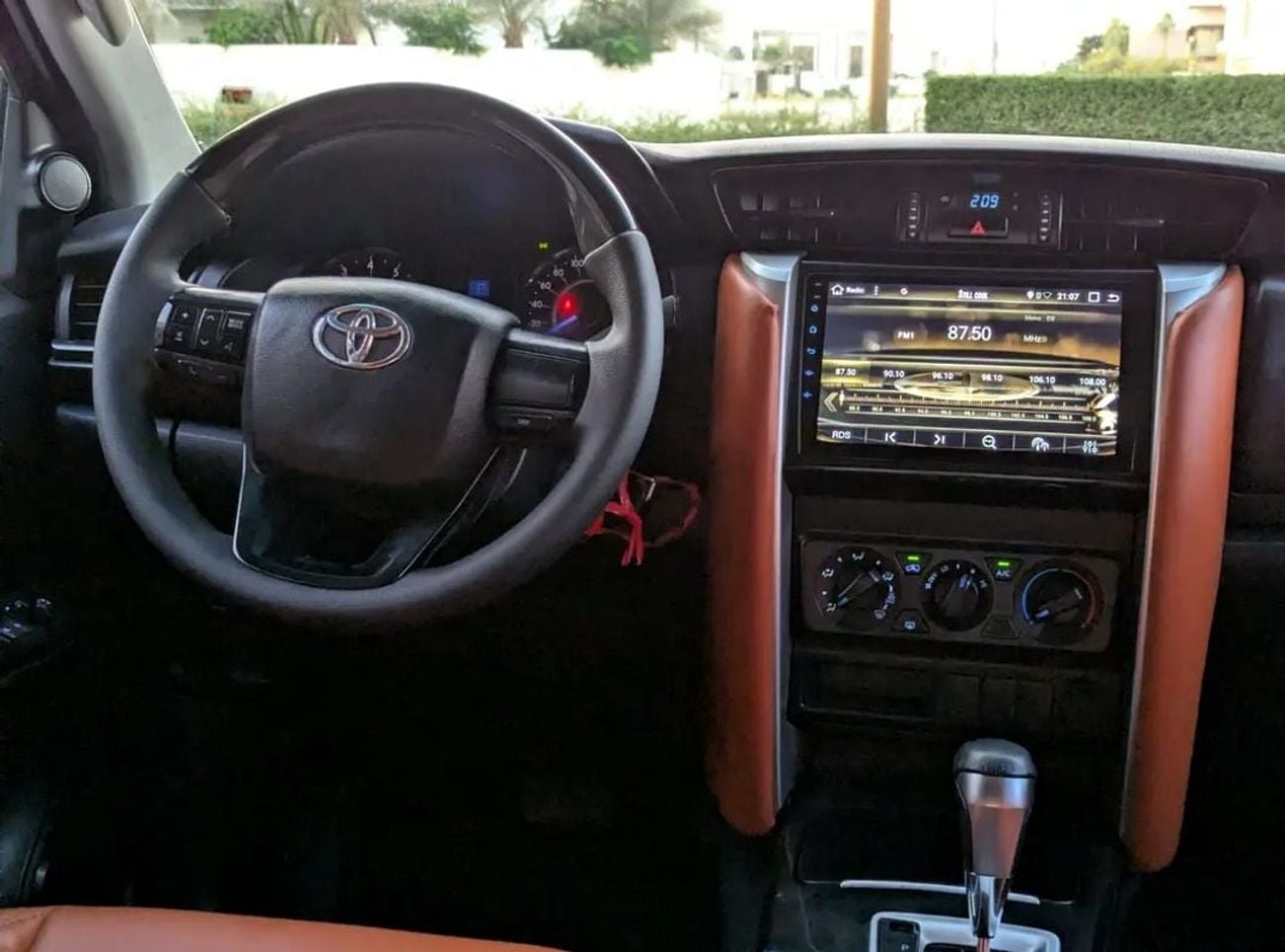 Toyota Fortuner Toyota Fortuner EXR 2016model Modified 2025Model v4 2.7L Engine Colour Grey interior Brown leather s