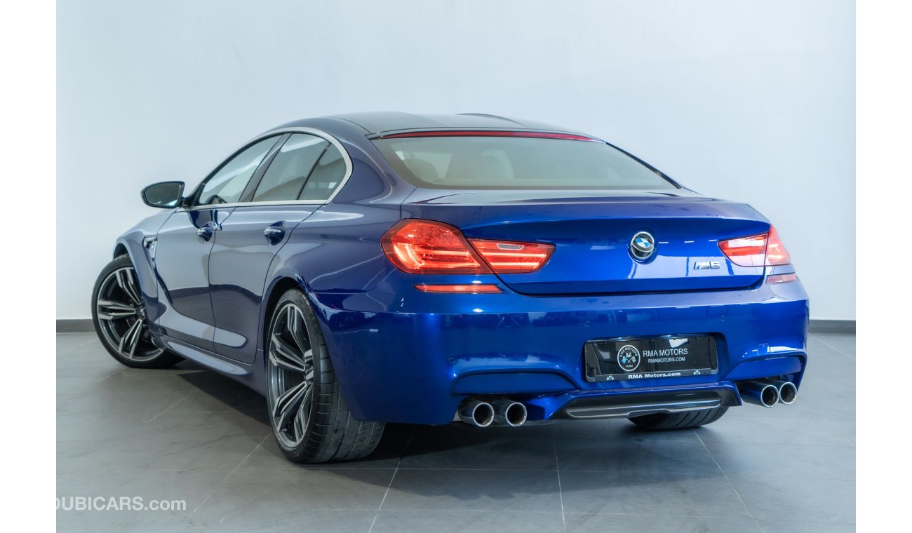 BMW M6 2014 BMW M6 Gran Coupe / Individual Spec / Full Option