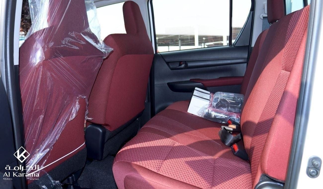 Toyota Hilux GL 2.4L Double Cab Utility D-4D | Manual Transmission | Bed Liner | 6 Seater | GCC Specs | Zero KM