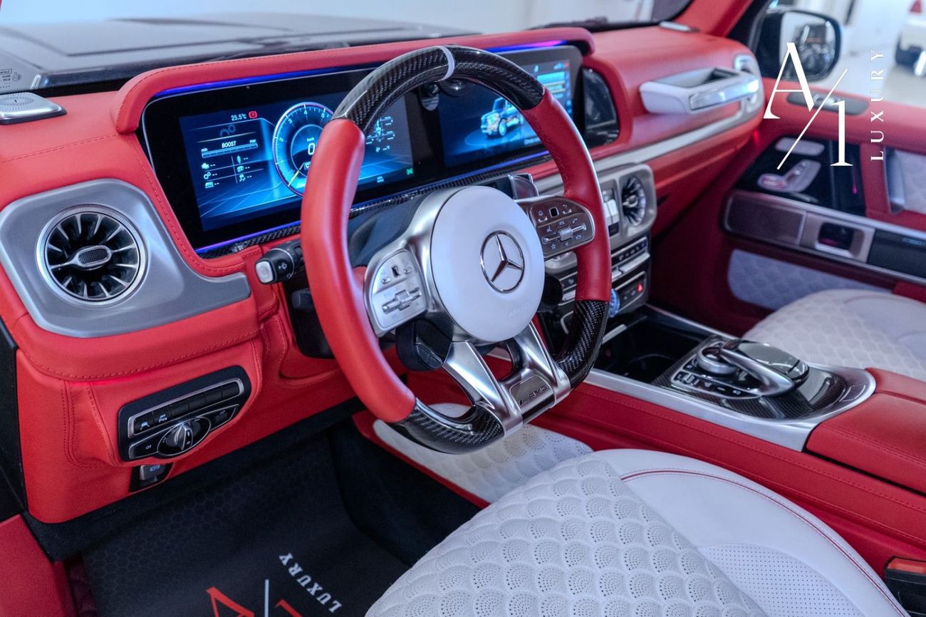 مرسيدس بنز G 63 AMG 2021 Mercedes G63, Brabus (800) Fully Loaded, Carbon Fibre Package, GCC Specs