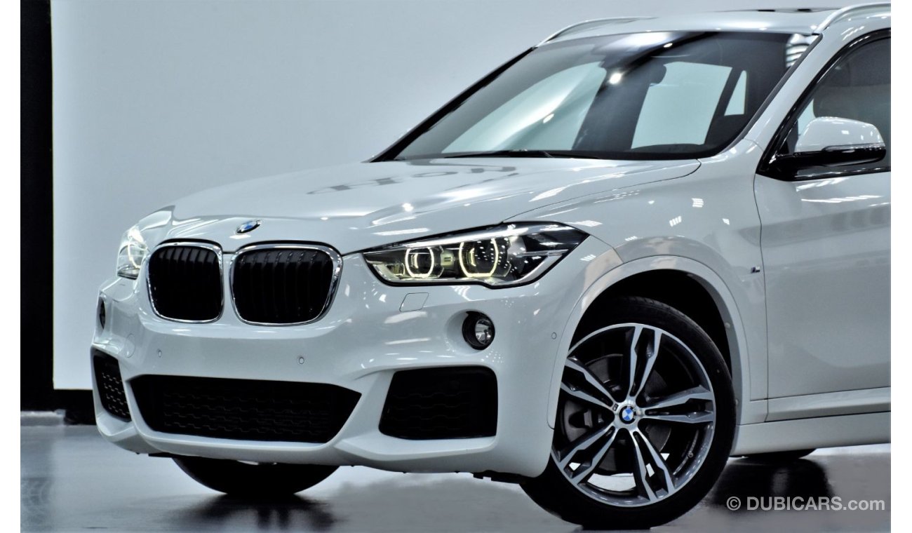 BMW X1 EXCELLENT DEAL for our BMW X1 sDrive20i M-Kit ( 2018 Model ) in White Color GCC Specs