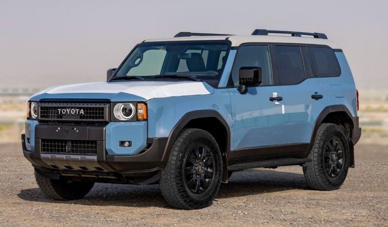 تويوتا برادو PRADO 250 2.8D AT FIRST EDITION MY2025 – BLUE & GREY ROOF
