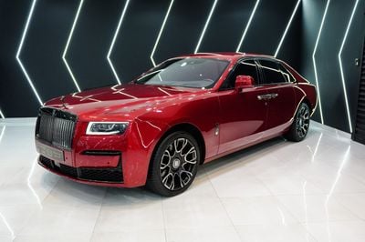 رولز رويس جوست BLACK BADGE 2022 Ghost Black Badge, Entertainment Display, Starlight, Bespoke Audio, GCC Specs!!