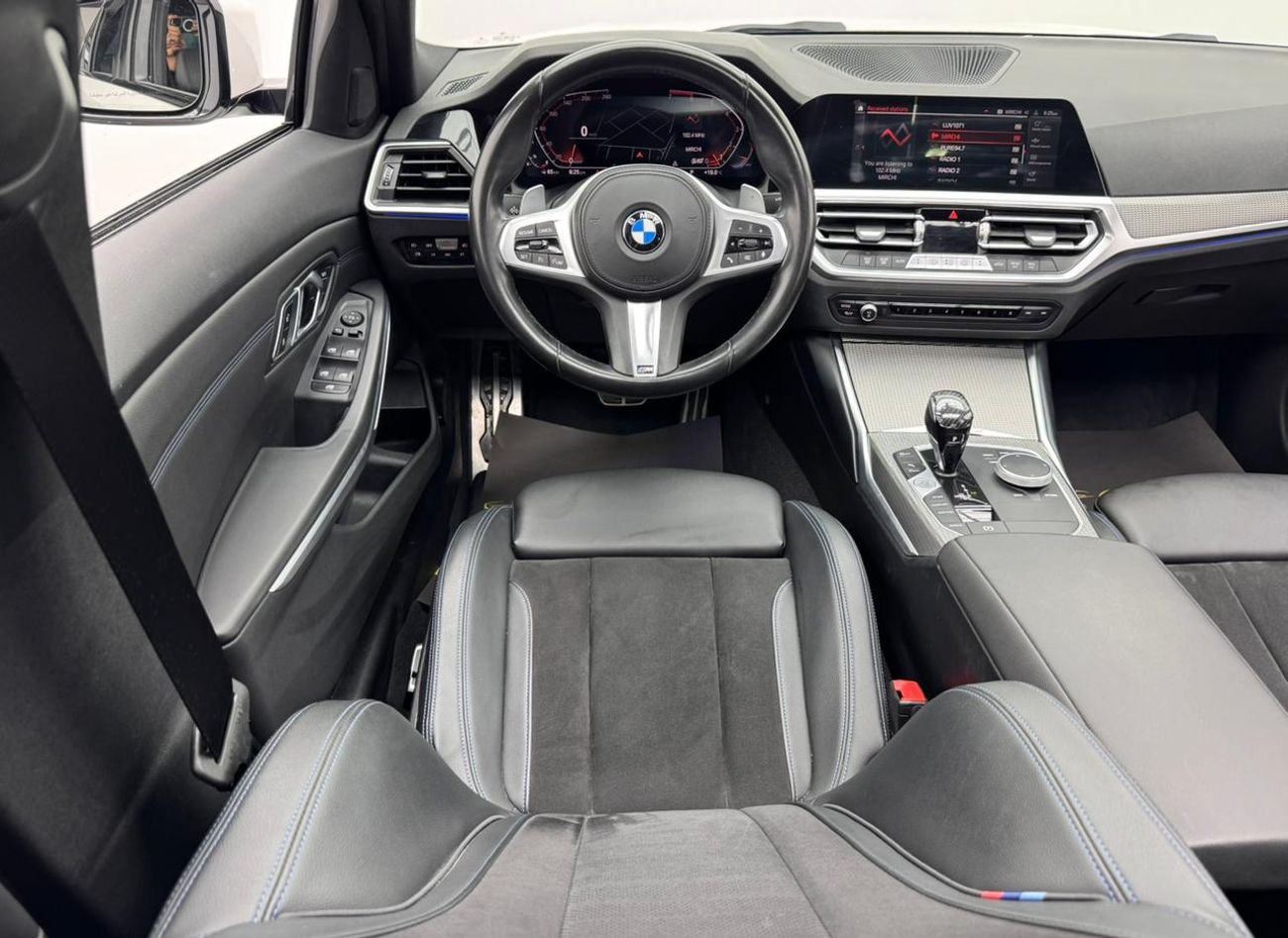 بي أم دبليو 330i M Sport 2.0L (258 HP) 2021 BMW 330i M-Sport, 2026 BMW Service Pack, BMW Service History, GCC