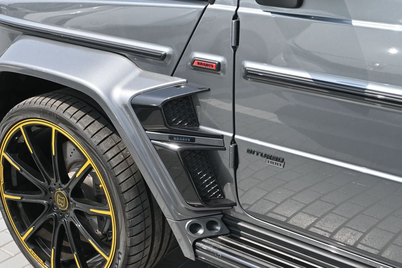 BRABUS G 800 Widestar - Mercedes-AMG G 63 Mercedes Original Brabus G800 4.0-litre V8 Bi-Turbo, Model 2024 Color Silver