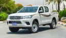 Toyota Hilux 2.4 & 2.7 DOUBLE & SINGLE CABIN 4x4 & 4x2  POWER & MANUAL WINDOWS & MANUAL AND AUTO GEAR-B AVAILABLE