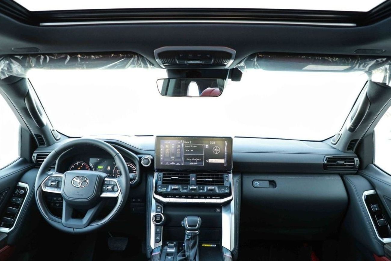 Toyota Land Cruiser 2024 TOYOTA LAND CRUISER VXR 3.3 - PRECIOUS WHITE PEARL inside RED | Export Only