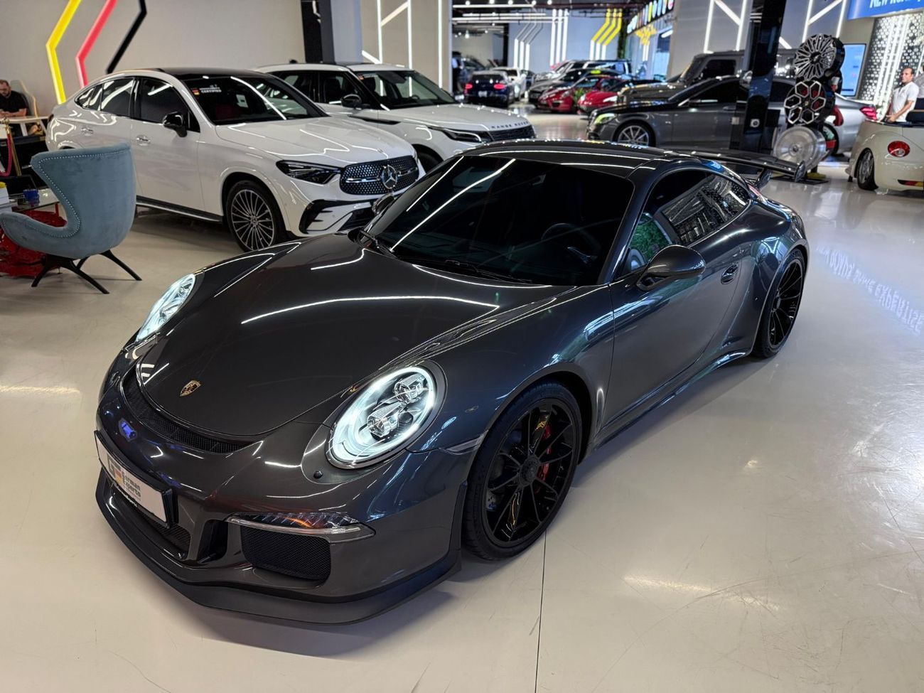 Porsche 911 GT3 3.8L (492 HP) 2015 PORSCHE 911 GT3 - GCC - WARRANTY From Dealership till 2027 - Full Service His