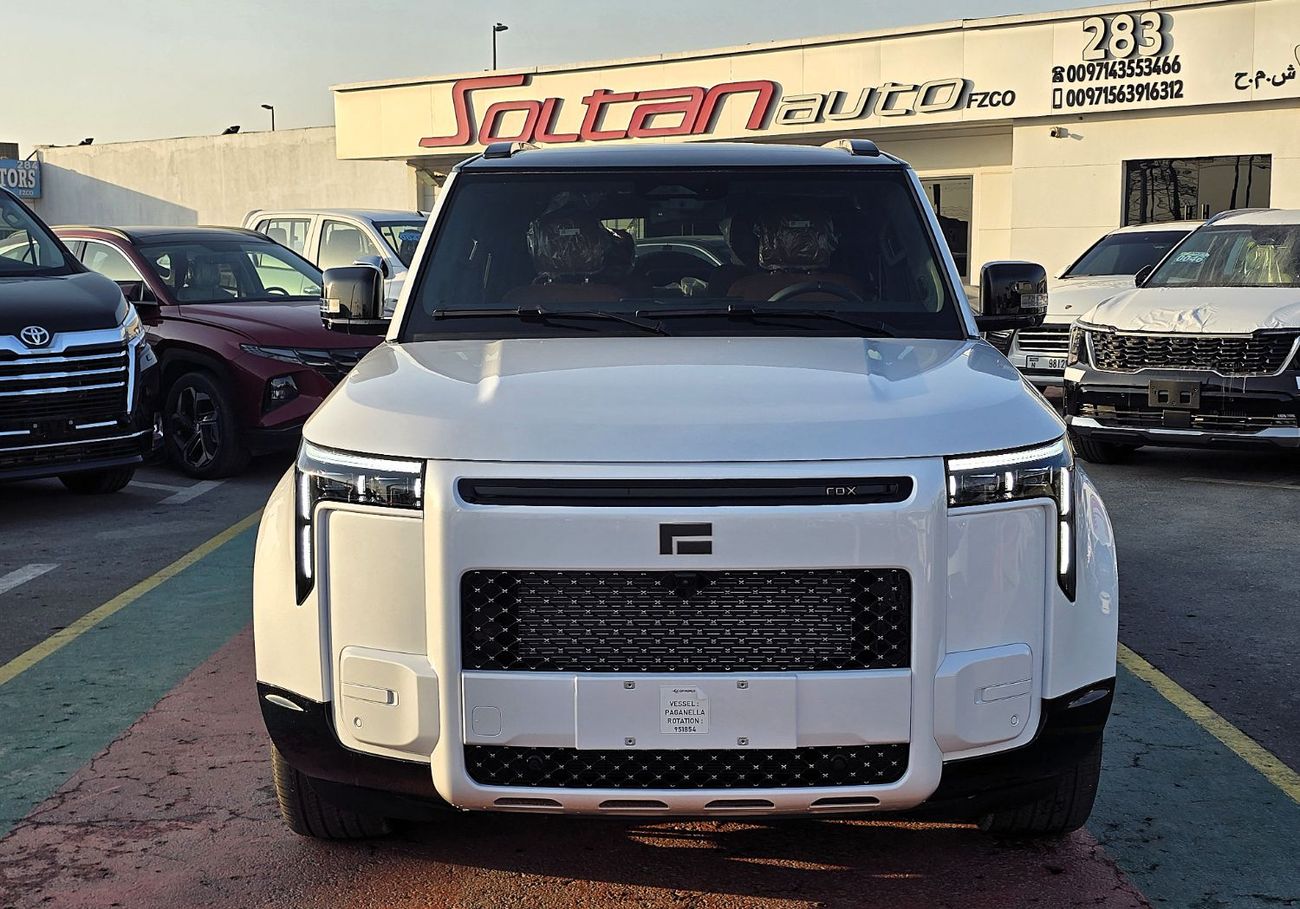 روكس أداماس (EXPORT ONLY) ROX Adamas vip 6 seats (EREV)  A/T 4*4 SUV  White  color 2026 model