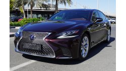 Lexus LS500 h Titanium 2018 under AL Futtaim Warranty GCC SPECS