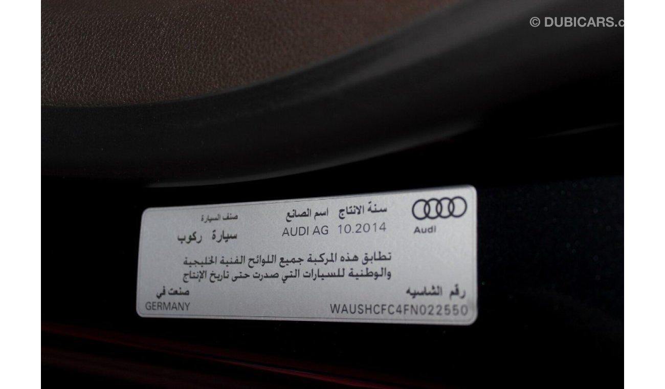 أودي A7 (2015) 35FSI V6, GCC