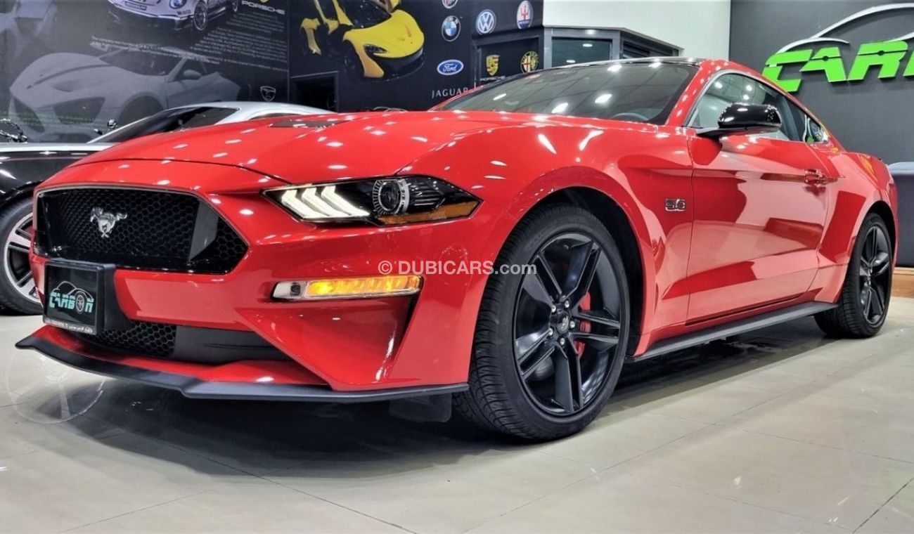 Ford Mustang FORD MUSTANG GT 5.0 IN IMMACULATE CONDITION WITH ONLY 4K KM FOR 189500 AED