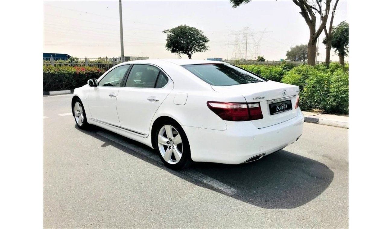 لكزس LS 460 LEXUS LS 460L 2007 MODEL GCC CAR WITH FULL SERVICE HISTORY FOR 35500 AED ONY.