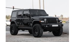 Jeep Wrangler Sport 2019 I GCC I ULIMITED SPORT I LIFTED I PRO WHEELS I ELECTRIC SIDESTEP I