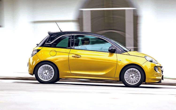 أوبل آدم exterior - Side Profile