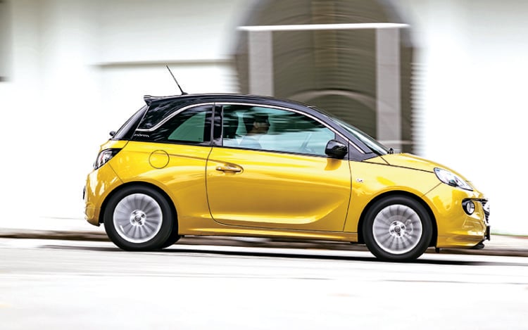 Opel Adam exterior - Side Profile