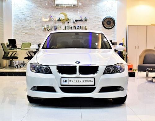 بي أم دبليو 320 AMAZING BMW 320i 2008 Model!! in White Color! GCC Specs