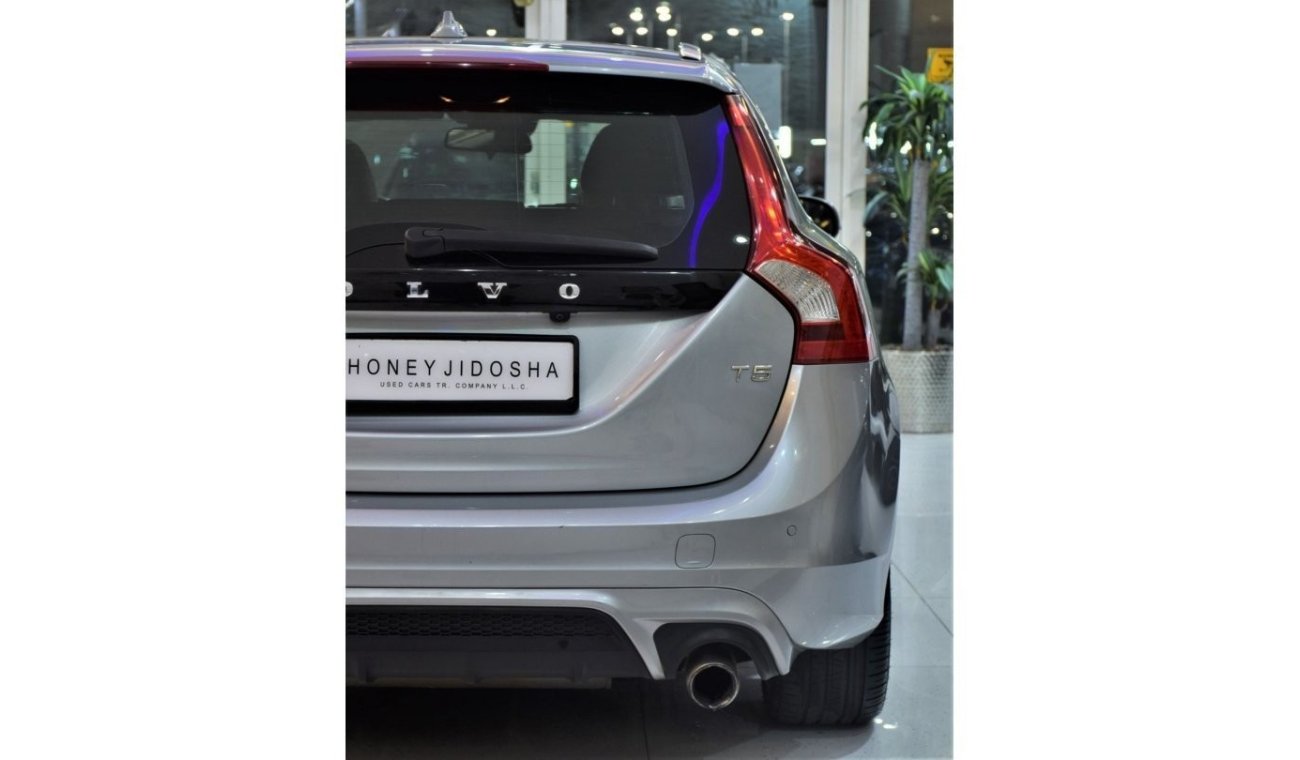 فولفو V60 EXCELLENT DEAL for our Volvo V60 T5 R-DESIGN 2014 Model!! in Silver Color! GCC Specs