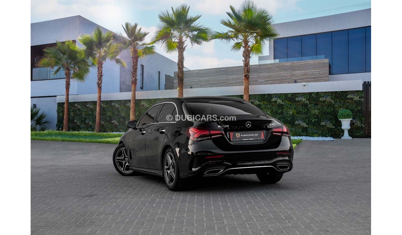 مرسيدس بنز A 200 بريميوم + 200 AMG | 3,427 P.M  | 0% Downpayment | Agency Warranty!