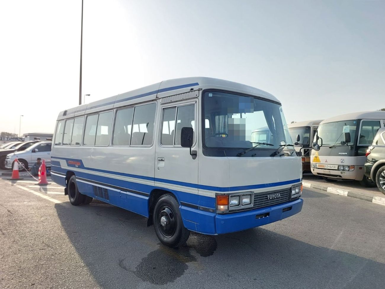 Used TOYOTA COASTER BUS RHD 4.0 L DIESEL MANUAL(PM05272) 1987 for sale ...