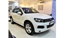 Volkswagen Touareg ONLY 84000 Km! 2015 Model With Service History! GCC Specs