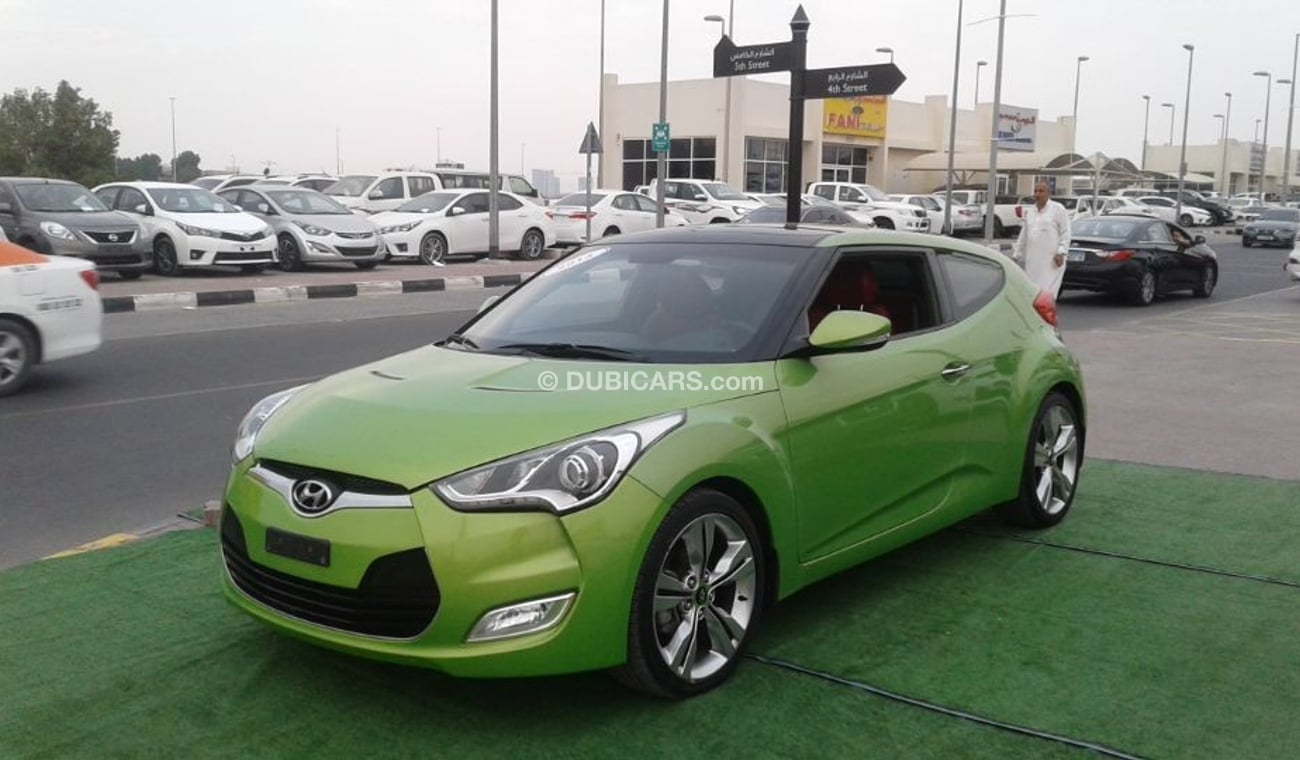 Hyundai Veloster Hyundai volaster no paint no accident full option