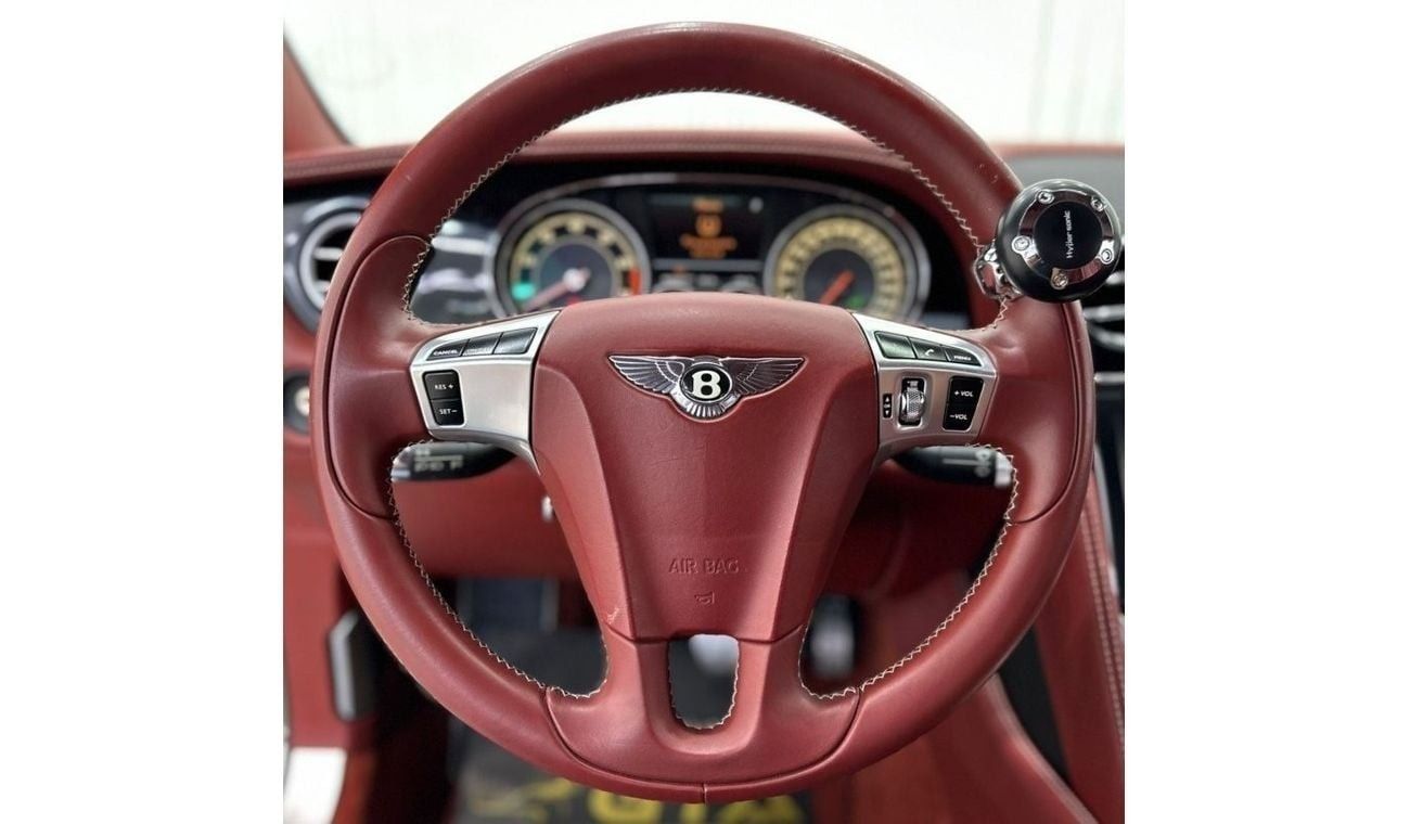 بنتلي كونتيننتال جي تي 2014 Bentley Continental GT Speed W12, Service History, Very Low Kms, GCC