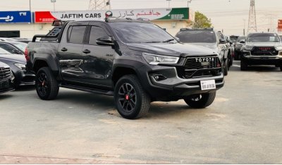 Toyota Hilux 2021 | Upgraded GR SPORT | AT 2.8L DIESEL |  Leather Interior | Alloy Rims | Sports Bar + Rack | Pre