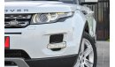 Land Rover Range Rover Evoque | 1,858 P.M | 0% Downpayment | Magnificent Condition