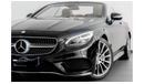 مرسيدس بنز S 500 كوبيه Std 2017 Mercedes Benz S500 Convertible / Full-Service History