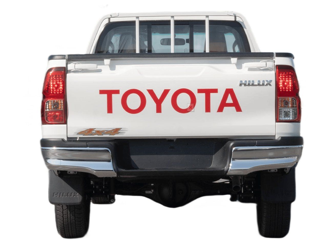 Toyota Hilux GLX 2 Doors ECTCGA003 – 2026 Toyota Hilux Single Cab Pick Up – 2.7L Petrol Manual 4wd - White with Red  Interior