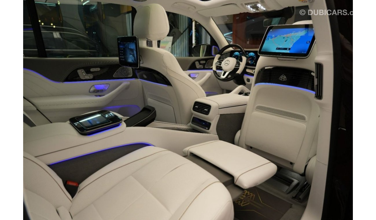 Mercedes-Benz GLS 600 GLS 600 ✔Crystal White Interior ✔Obsidian Black / Rubellite Red Exterior