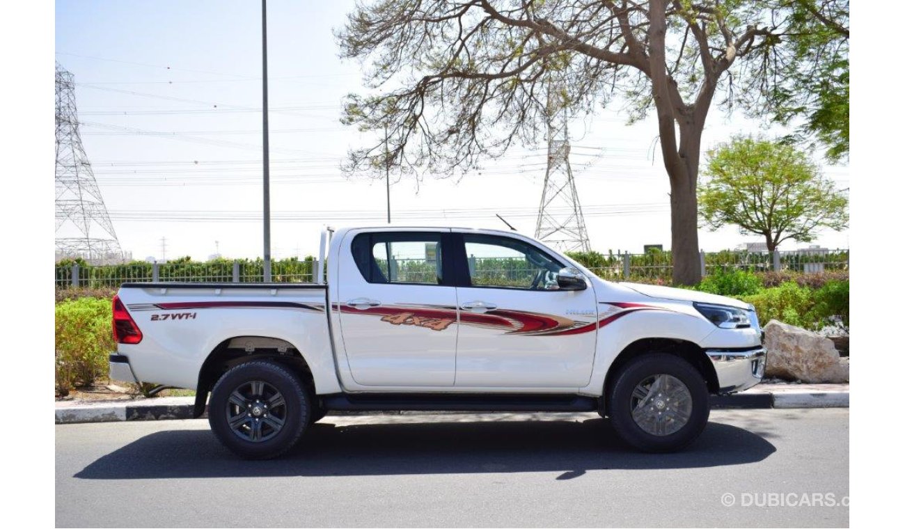 تويوتا هيلوكس Double Cab Pickup GLXS-V 2.7L Petrol 4WD Automatic