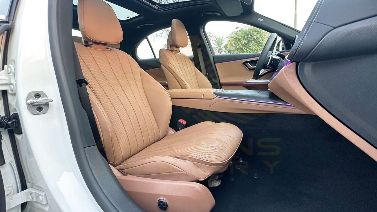 Mercedes-Benz E200 2.0L AMG 2026 GCC 5 Years Agency Warranty