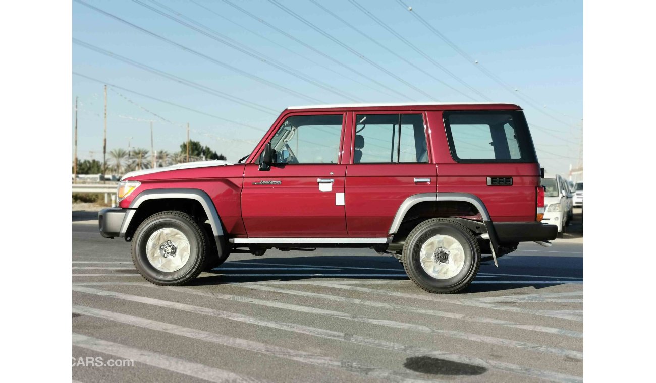 تويوتا لاند كروزر هارد توب 4.2L,V6,DIESEL,5DOOR,LX76,ALLOY WHEELS,OVER FENDER,A/T