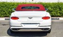 Bentley Continental GTC First Edition (Export). Local Registration + 10%