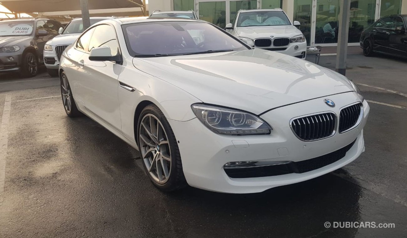 BMW 650i Bmw 650 model 2012 GCC car prefect condition full option low mileage