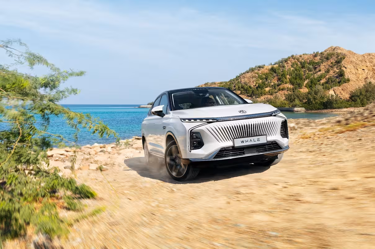 MG Whale exterior - Front Right Angled