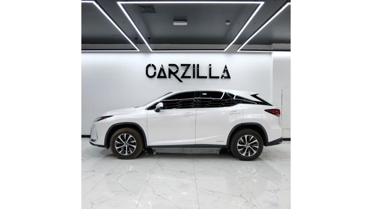 لكزس RX450h Platinum-GCC-Partial Agency Service-Accident Free-Excellent Condition