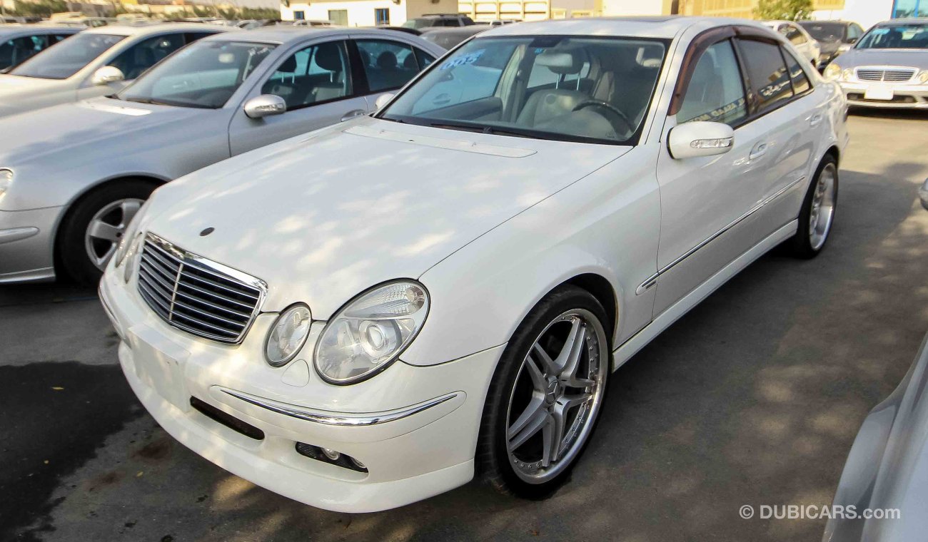 Mercedes-Benz E 500 Wit Brabus kit