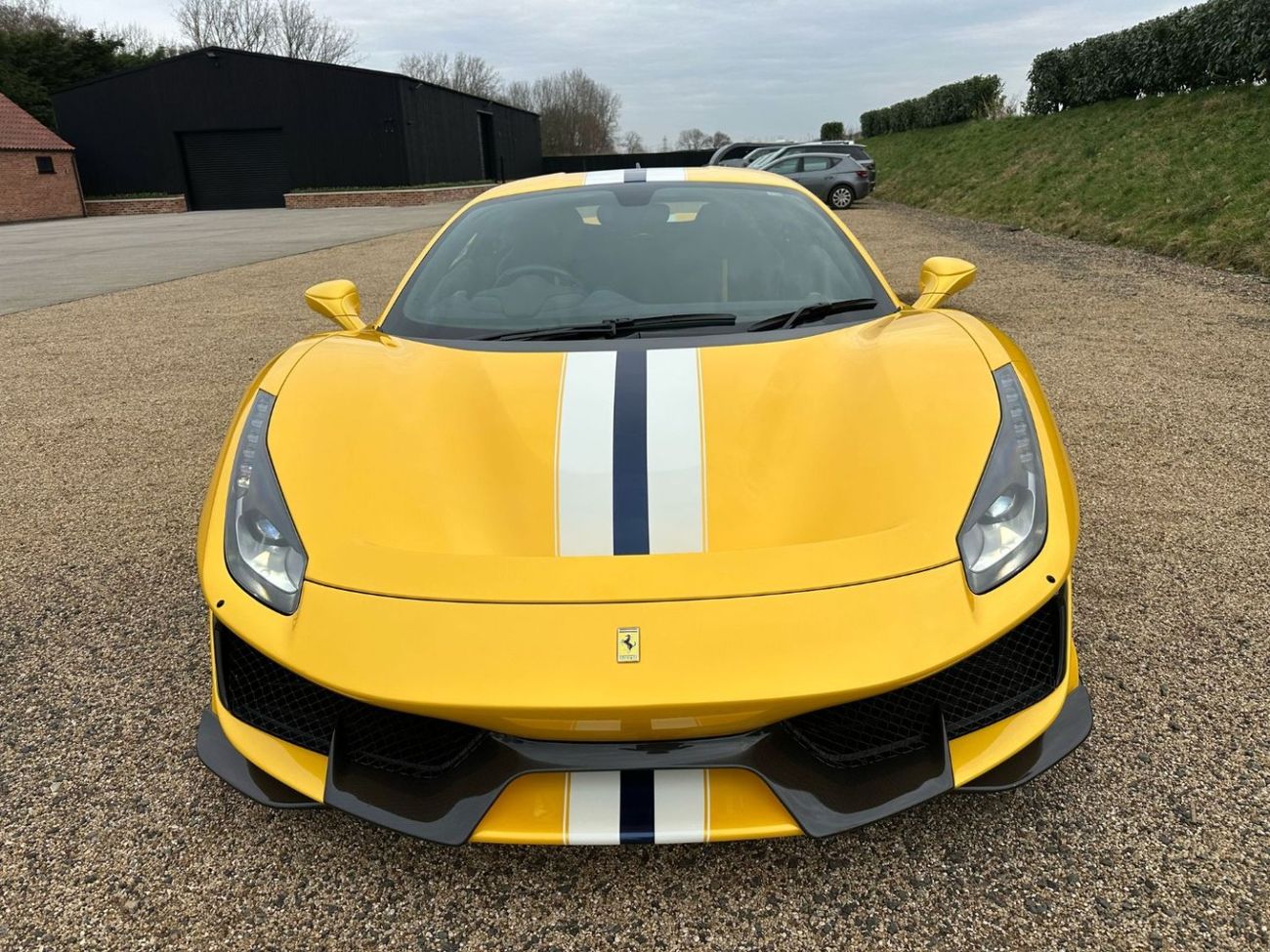 Ferrari 488 Pista 3.9L RIGHT HAND DRIVE Ferrari 488 Pista in Giallo Triplo Strato