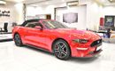 Ford Mustang EXCELLENT DEAL for our Ford Mustang ECOBOOST Convertible ( 2020 Model ) in Red Color American Specs