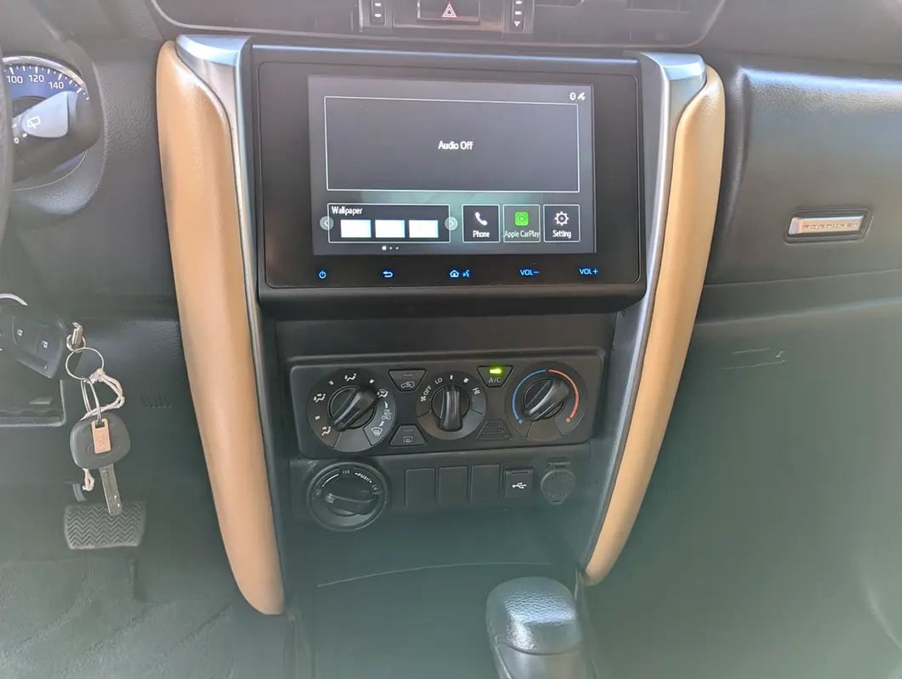 Toyota Fortuner EXR - GCC Specs - Original Paint Low Mileage Accident Free