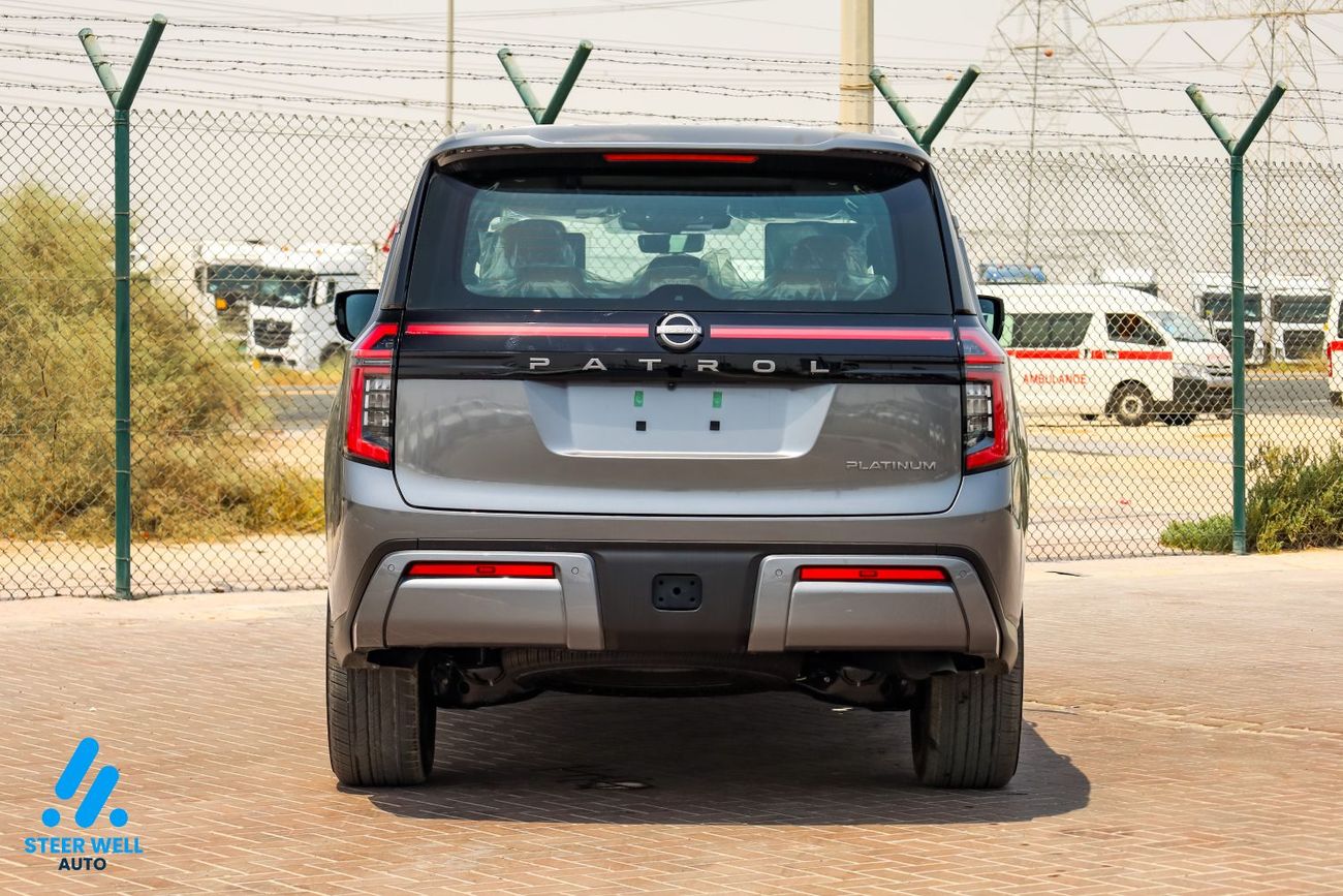 Nissan Patrol LE PLATINUM CITY 2026 GCC 3.5 Twin Turbo | TAN interior | AWD | 9AT | 8 Seater SUV | Export Only