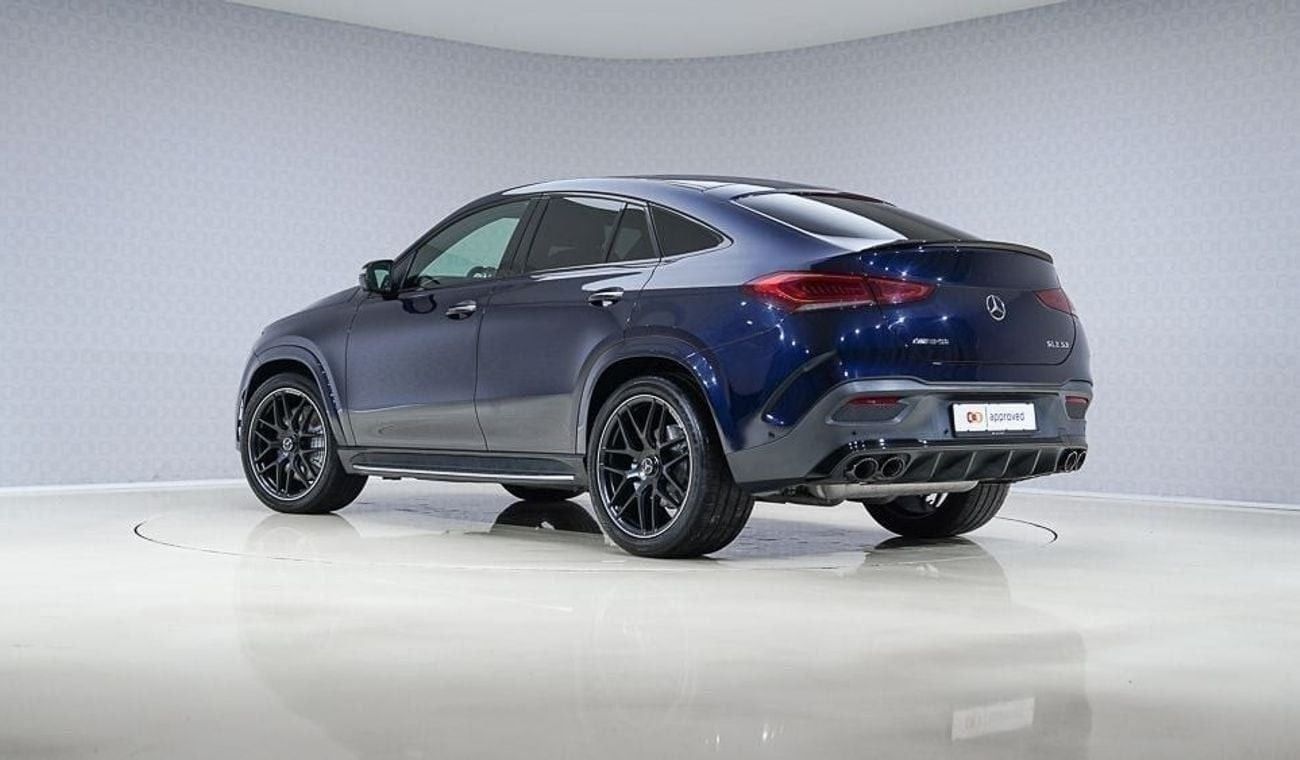 Mercedes-Benz GLE 53 AMG Coupe - AED 4,396 P/M - Warranty till 01/2026