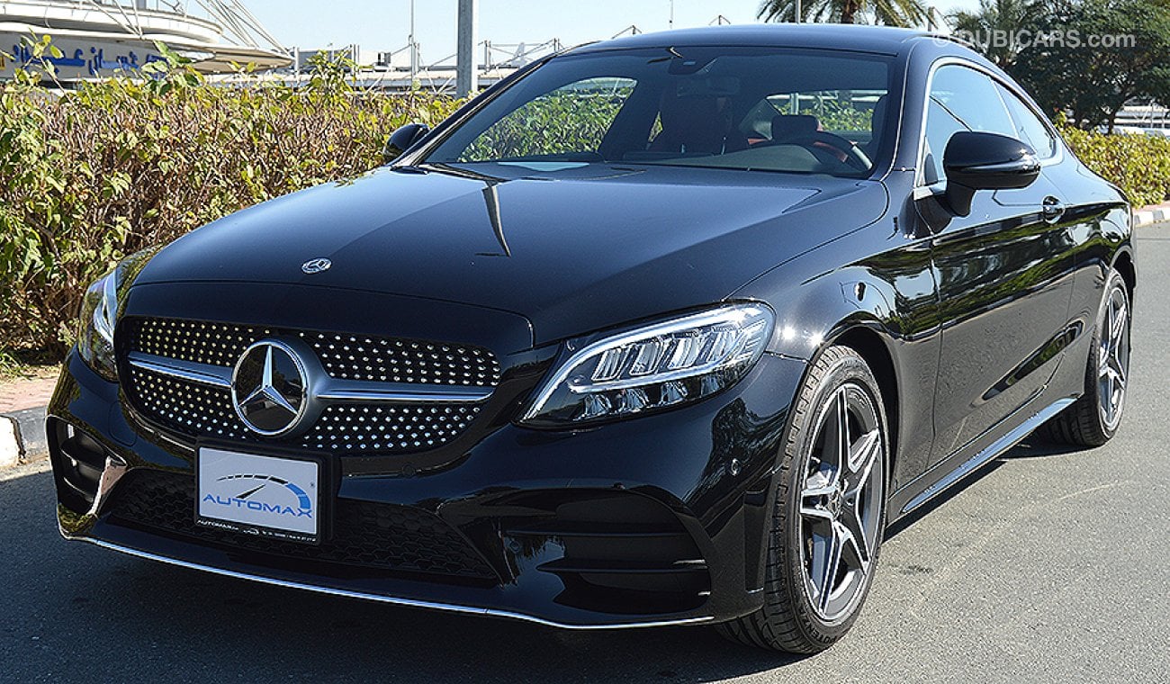 Mercedes-Benz C 300 Coupe AMG 2019, 2.0L Inline-4 Engine, GCC, 0km with 3 Years or 100,000km Warranty