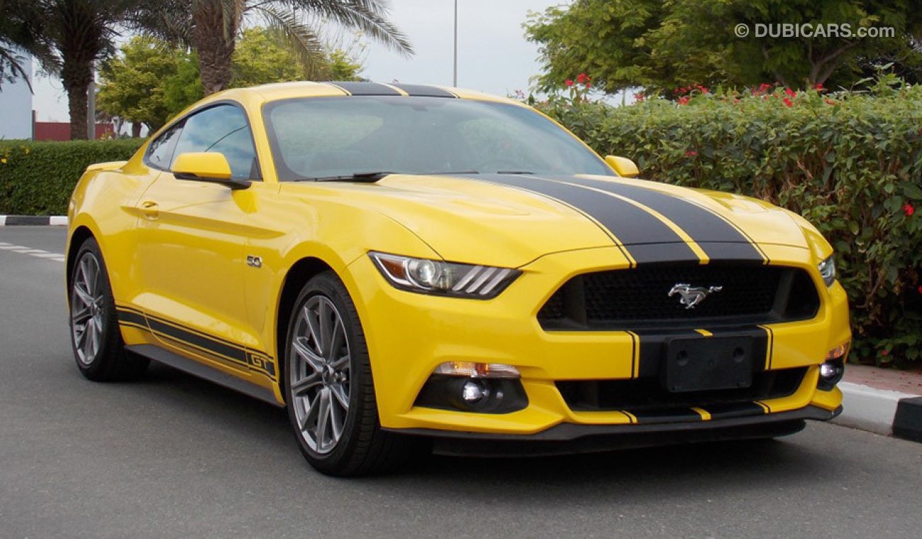 Ford Mustang GT PREMIUM+, GCC Specs with 3 Yrs or 100K km Warranty, 60K km Free Service at Al Tayer